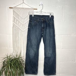 Levis boys Levi denim jeans straight leg 505 27x27 kids